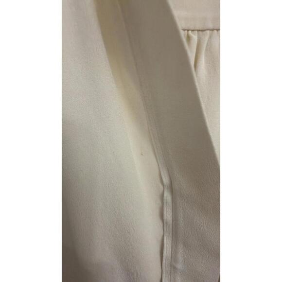 Derek Lam sleeveless cream silk blouse size 6 - Picture 7 of 8